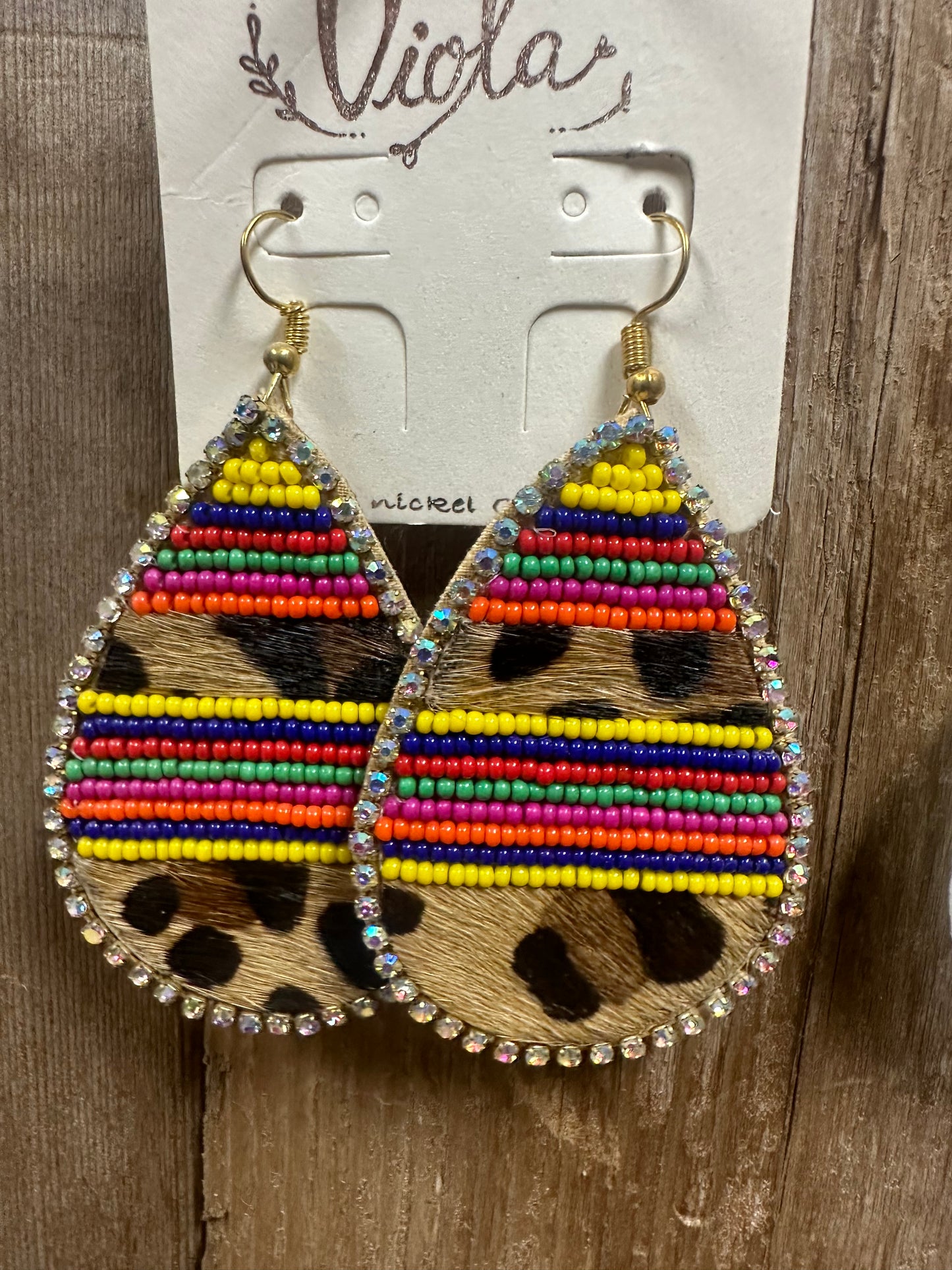 Beaded Tear Drop (See other Colors)