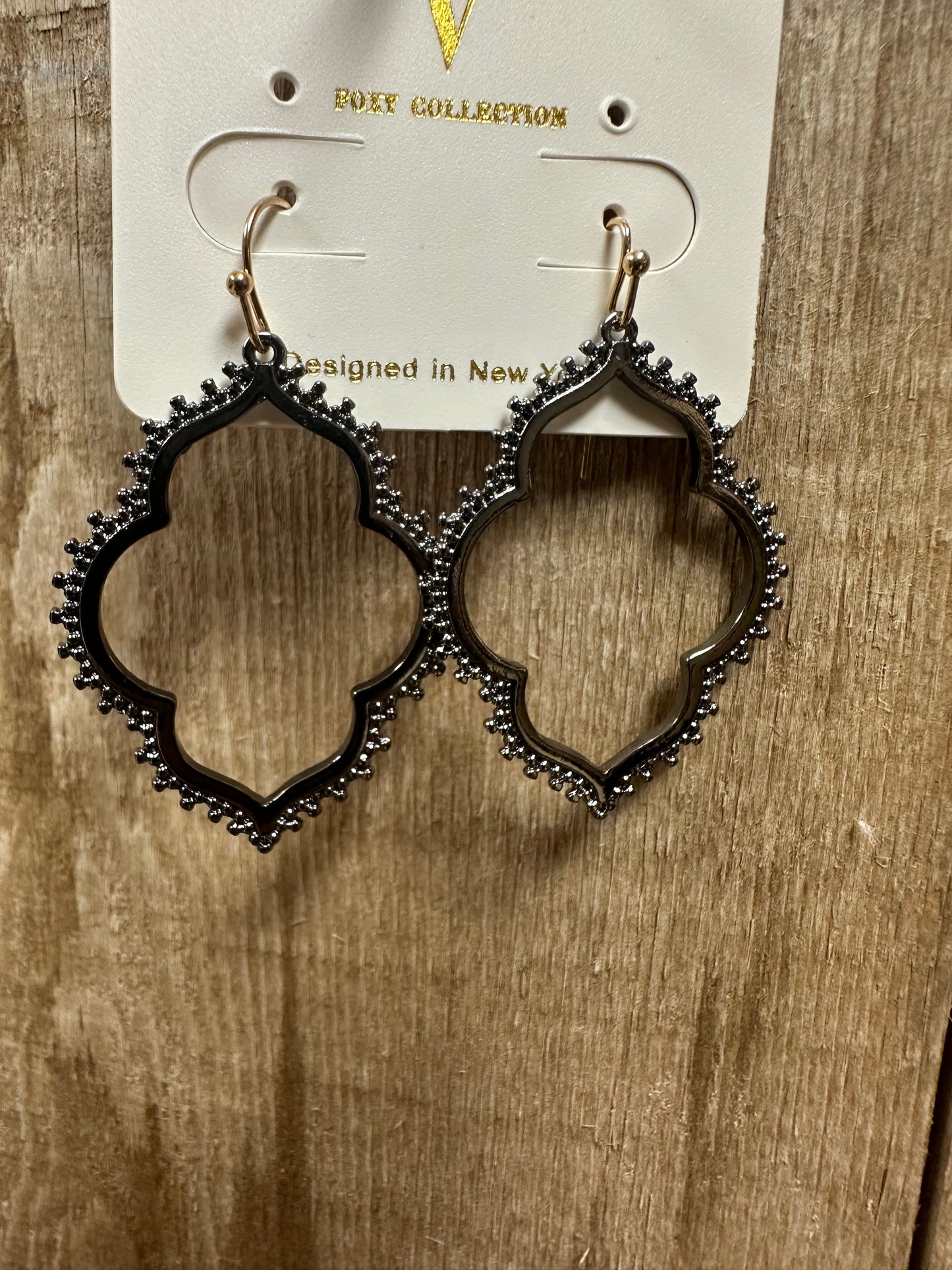 Gun Metal Dangle