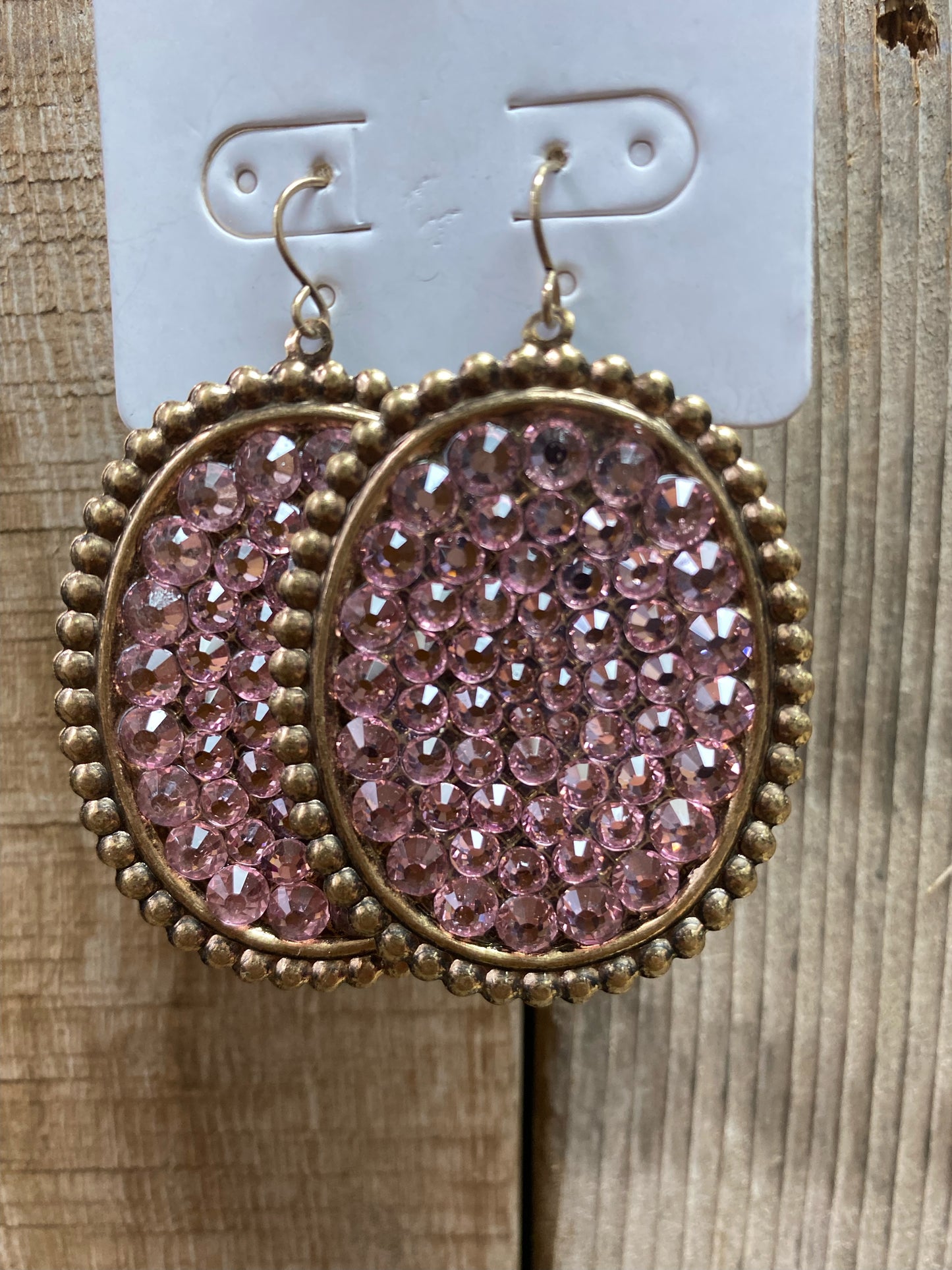 Bling Oval Dangles (See other Colors)