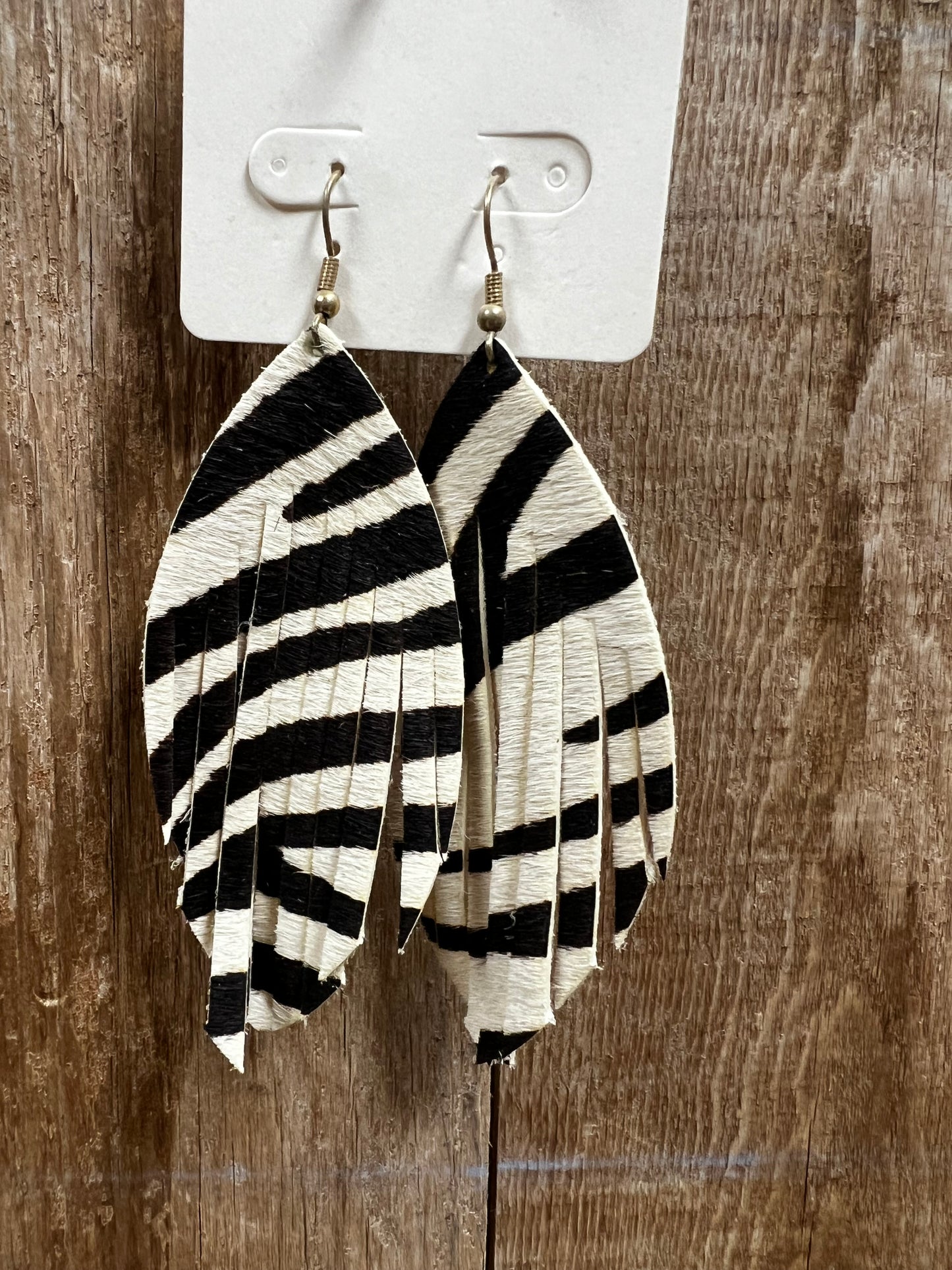 Zebra Feather (See other Colors)