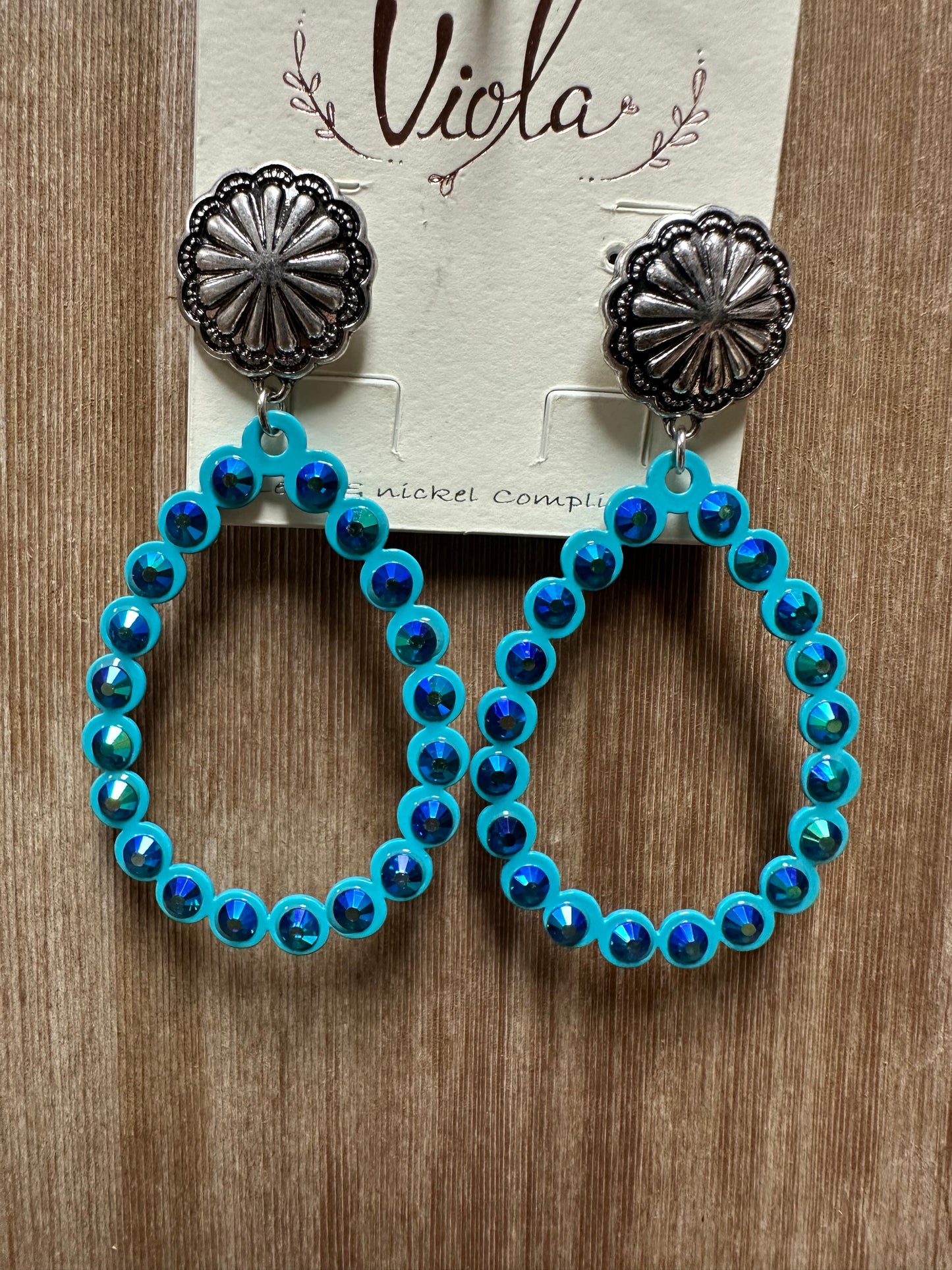 Jeweled Blingy Tear Drop