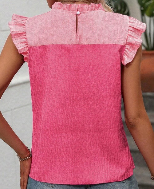 Barbie Pink Ruffle Blouse