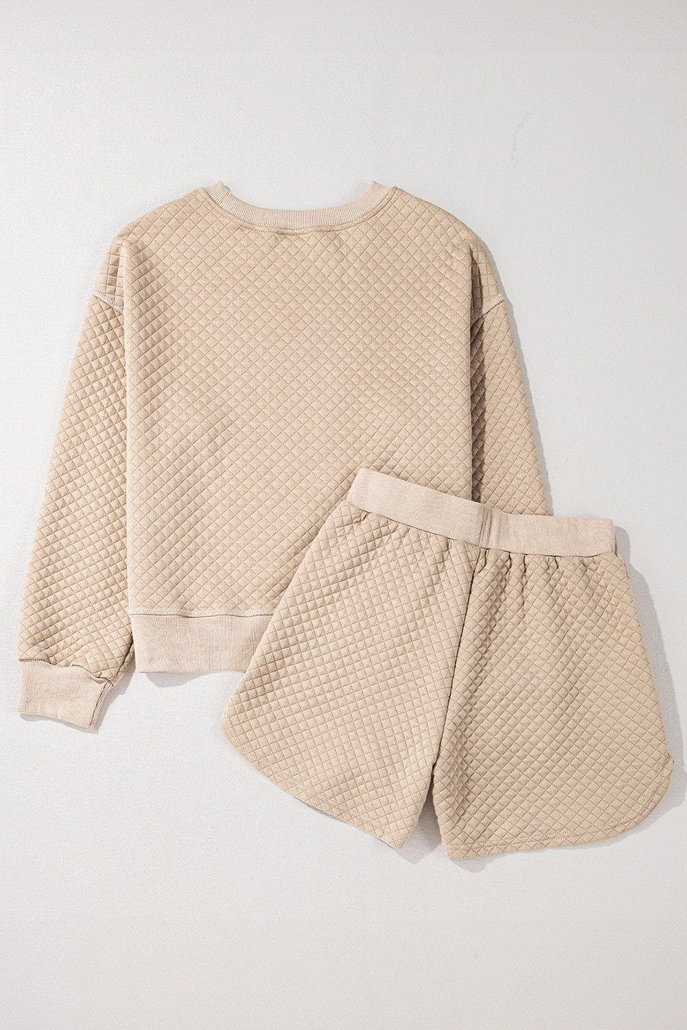 Light Quilted Short Set