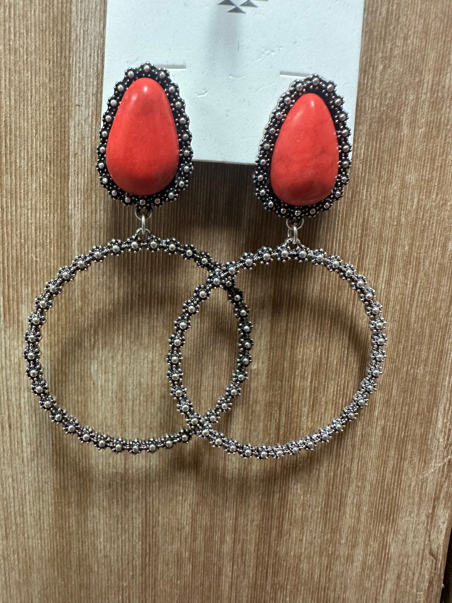Stone Hoop (See other Colors)