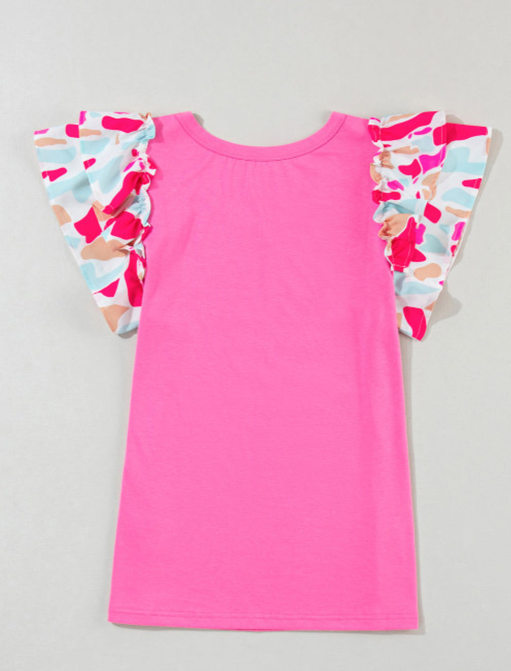 Multi Ruffle Sleeve Top