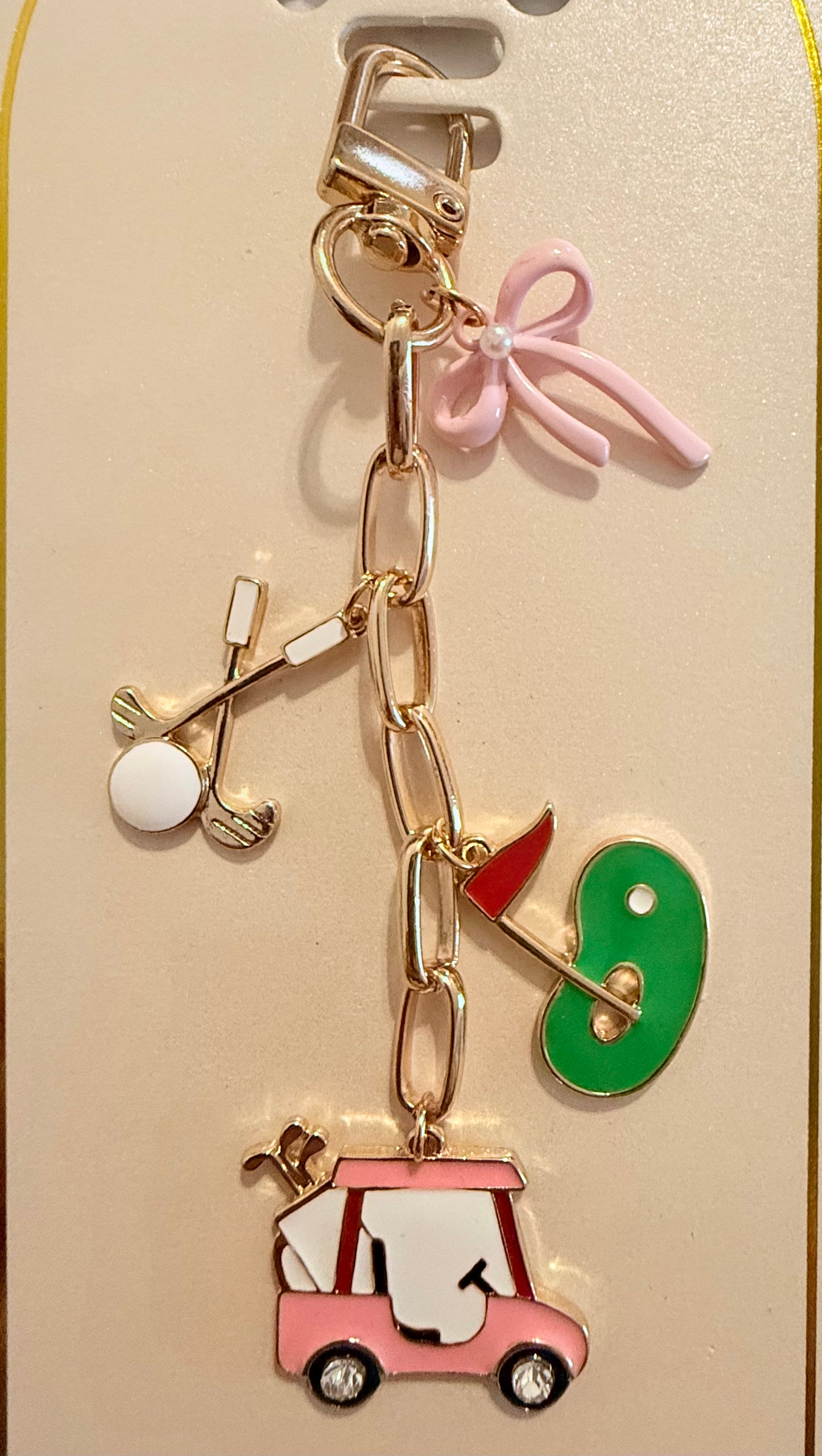 Golf Purse Charms