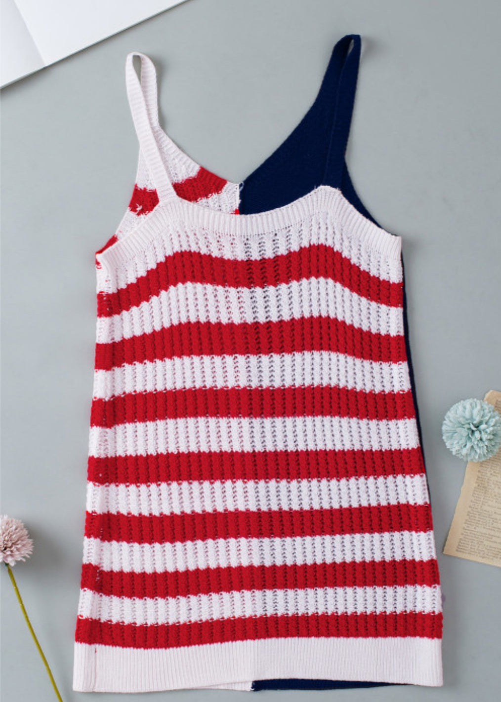 4th Stars & Stripes Flag Knitted
