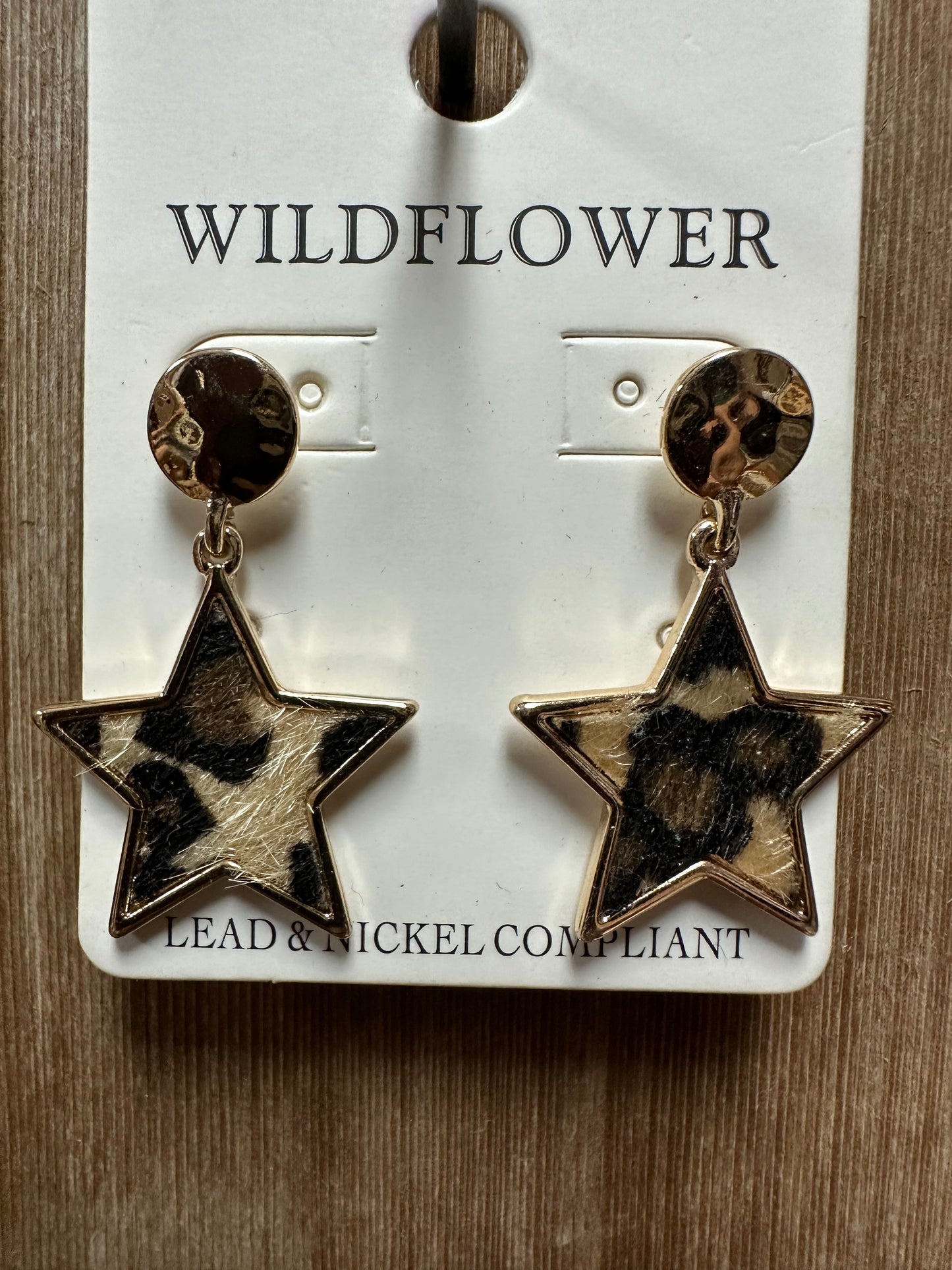 Cheetah Star Studs