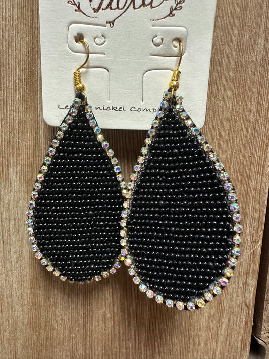 Beaded Tear Drop (See other Colors)