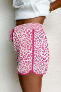 Pinkish Cheetah Shorts