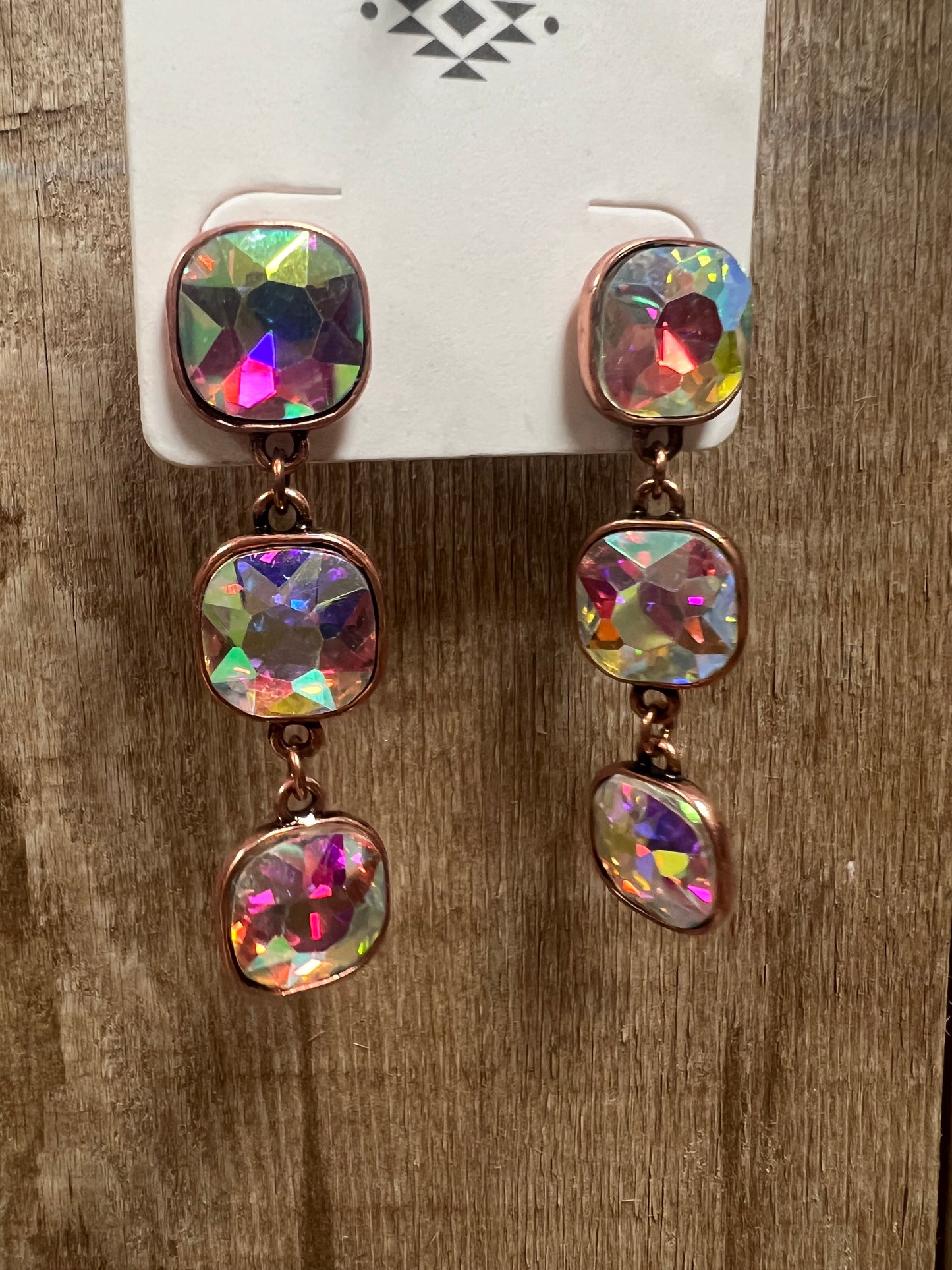 Triple Square Dangle (See other Colors)