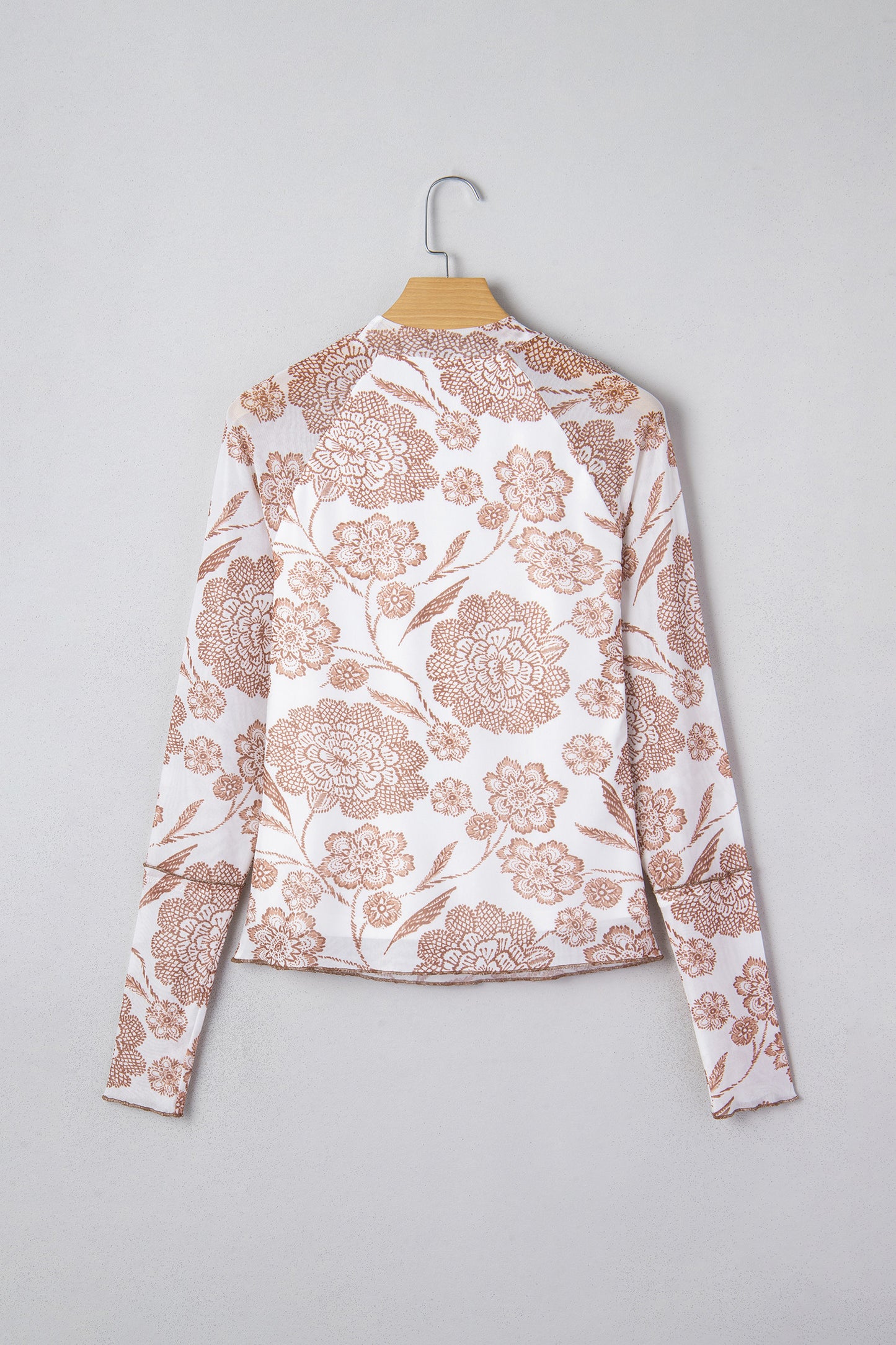 Floral Mesh with liner attached