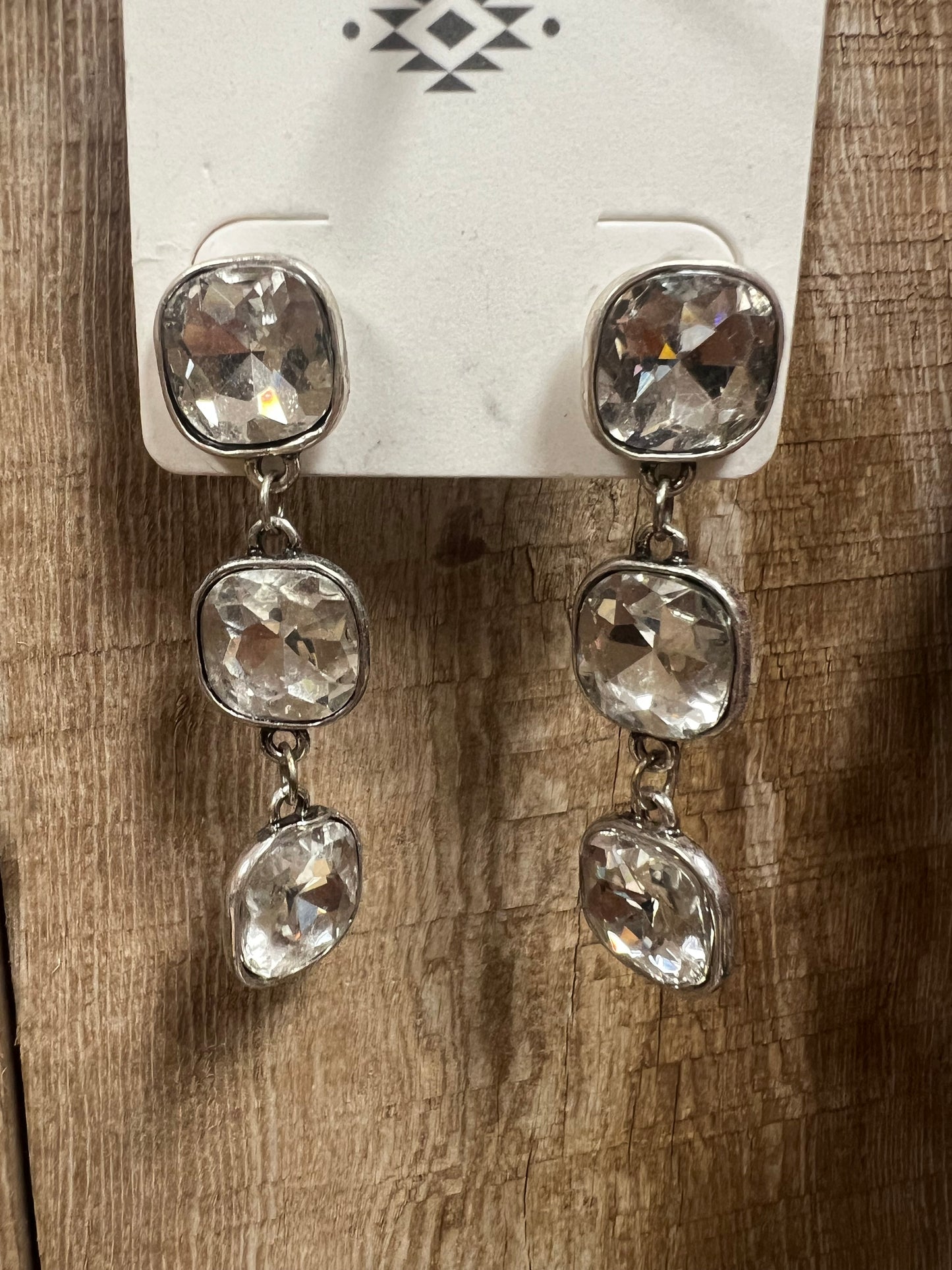 Triple Square Dangle (See other Colors)