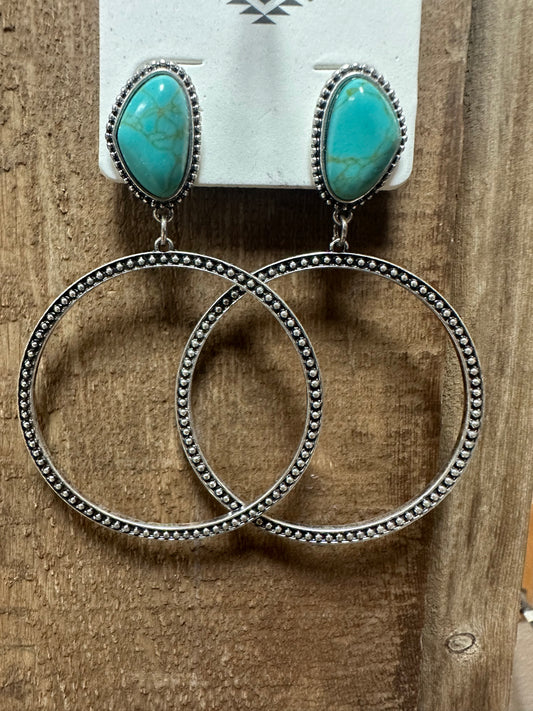 Stone Hoop (See other Colors)