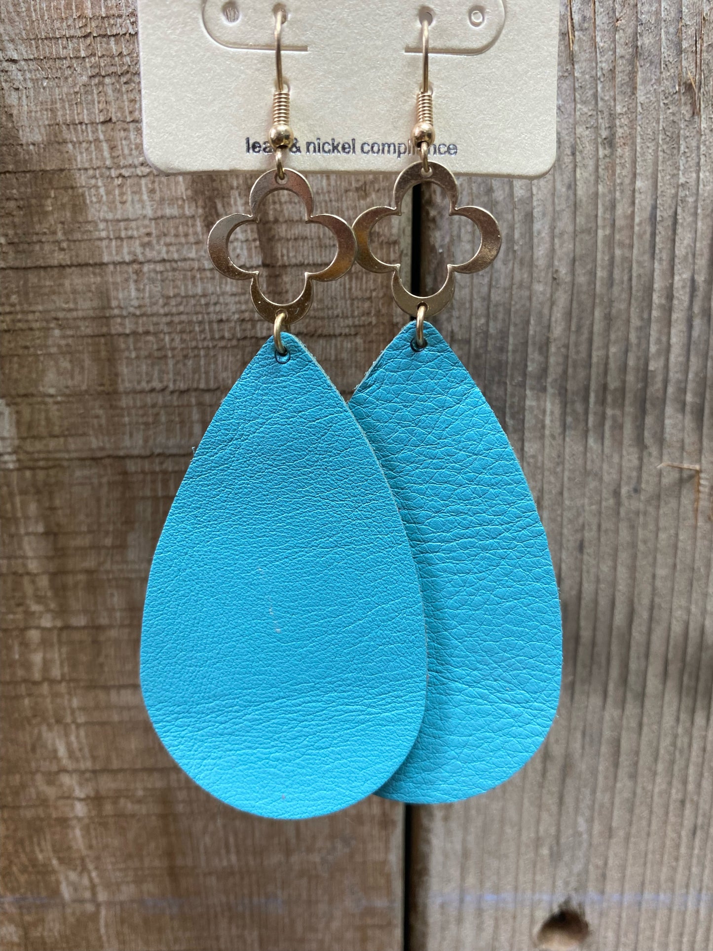 Leather Tear Drop (See other Colors)