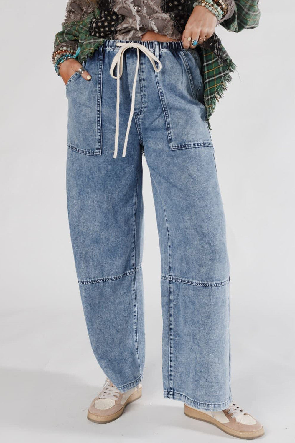 Drawstring Jeans - Love Mine