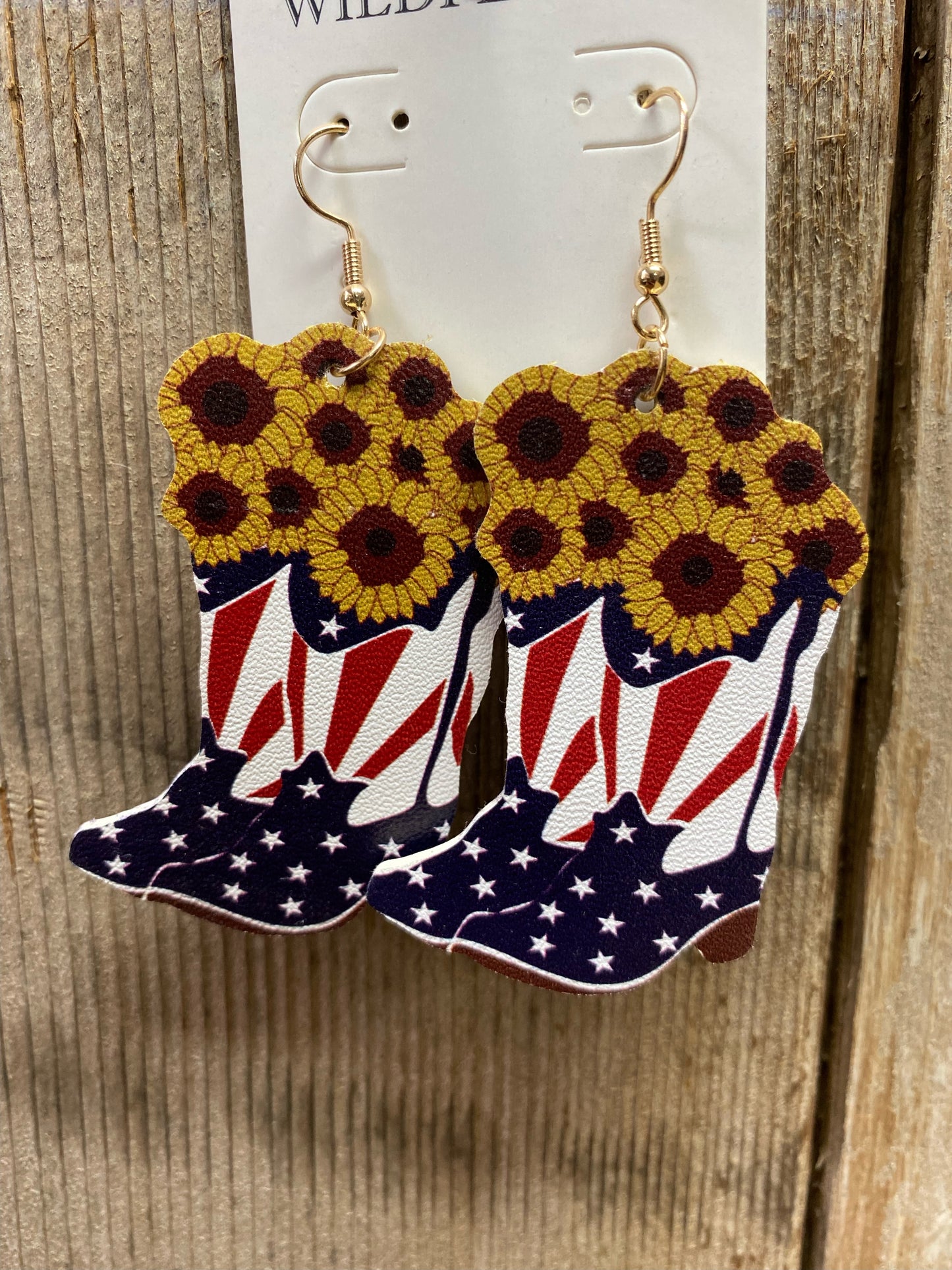 Stars & Stripes Dangly Boots (See other Colors)