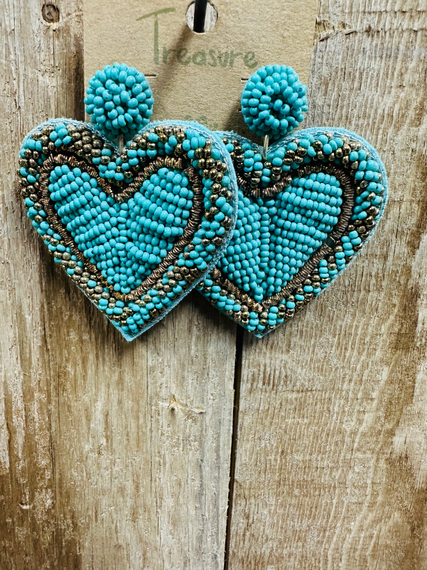 Beaded Heart (See other Colors)
