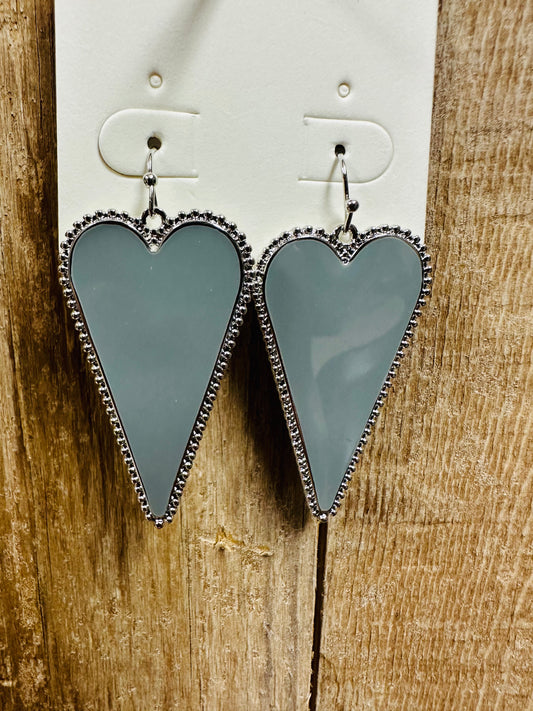 Enamel Hearts (See other Colors)
