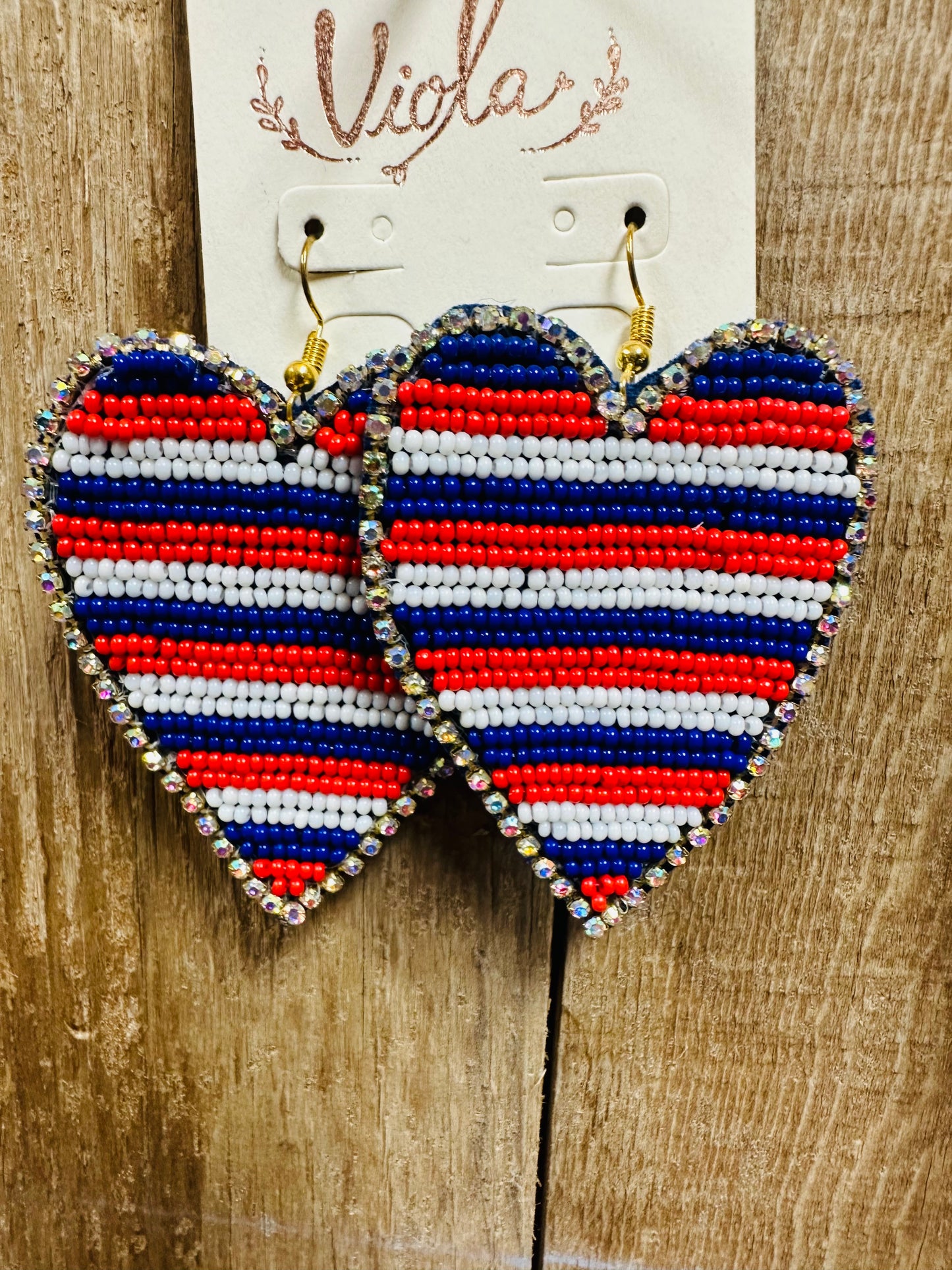 Beaded Heart (See other Colors)