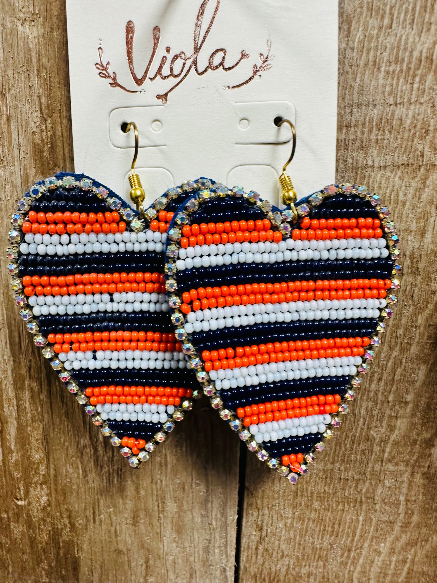 Beaded Heart (See other Colors)