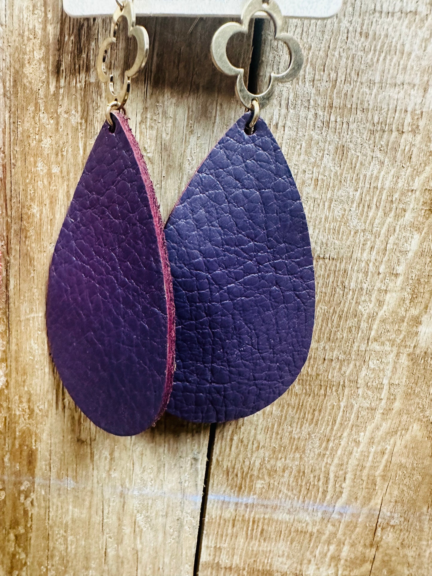 Leather Tear Drop (See other Colors)