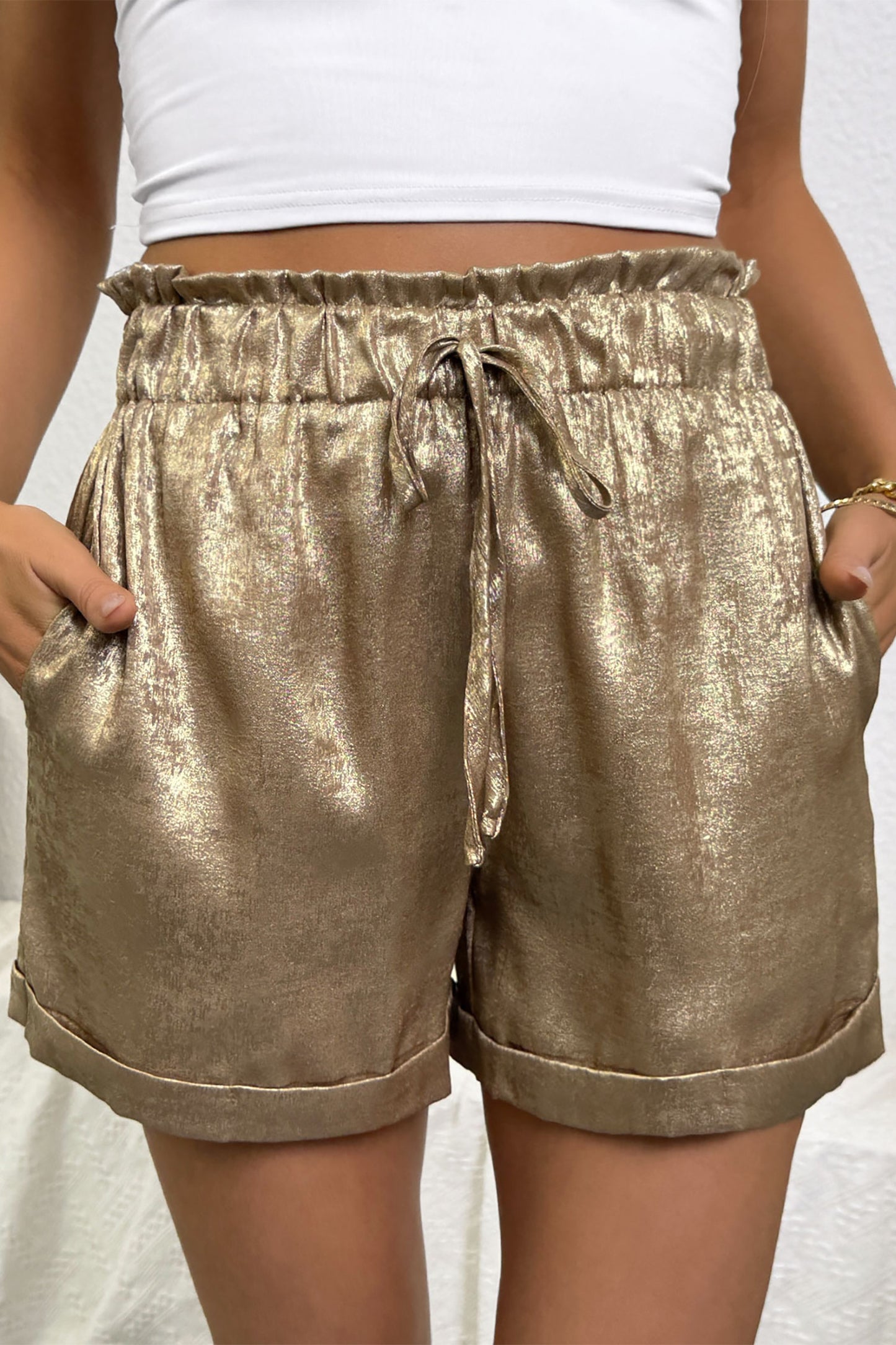 Gold Shorts