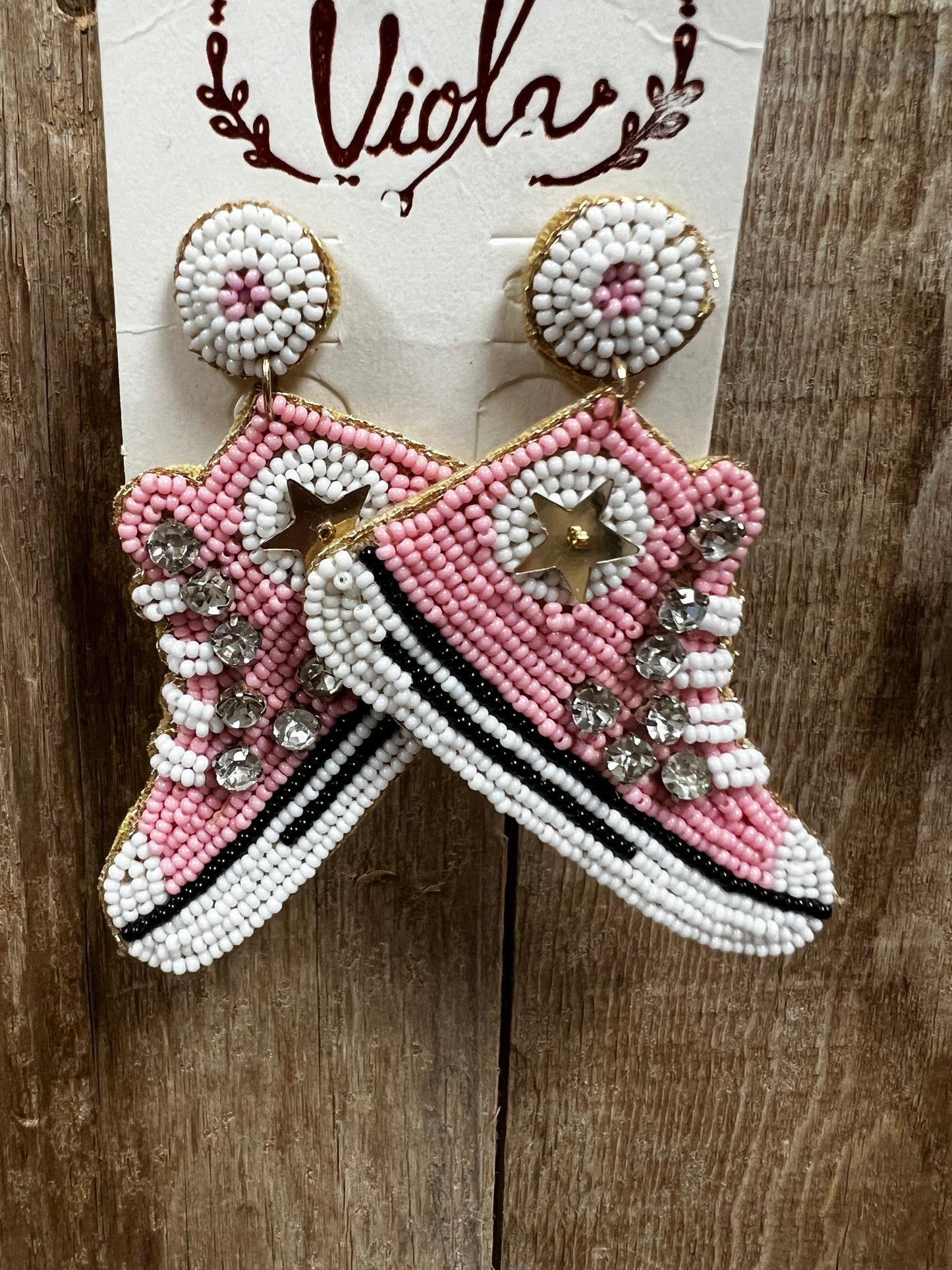 Beaded  Converse (See other Colors)