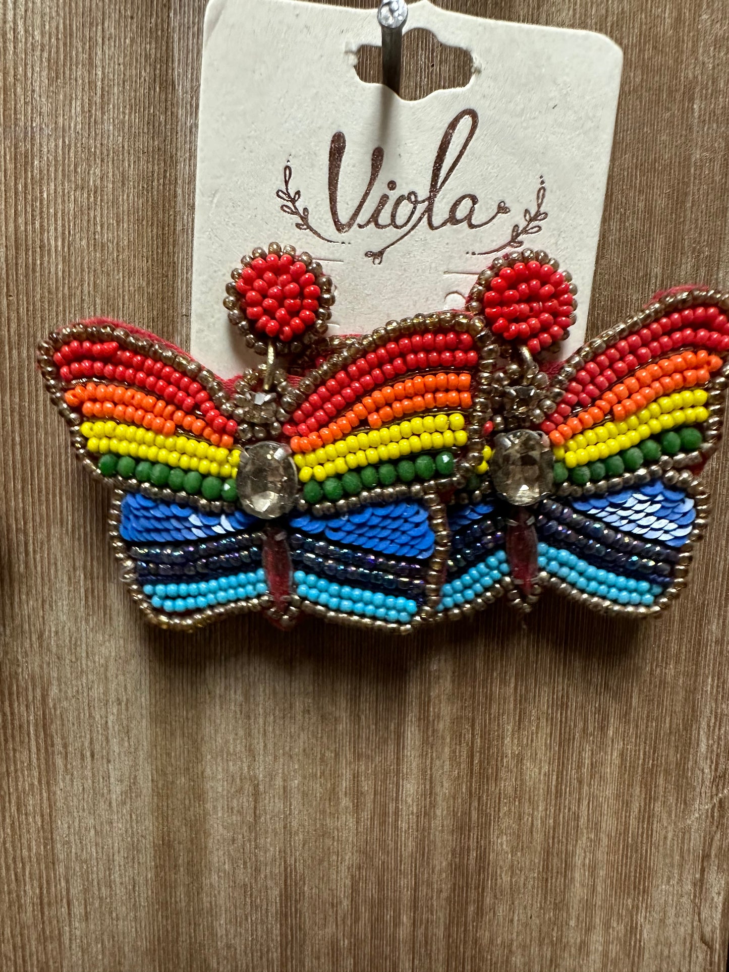 Beaded Butterfly (See other Colors)