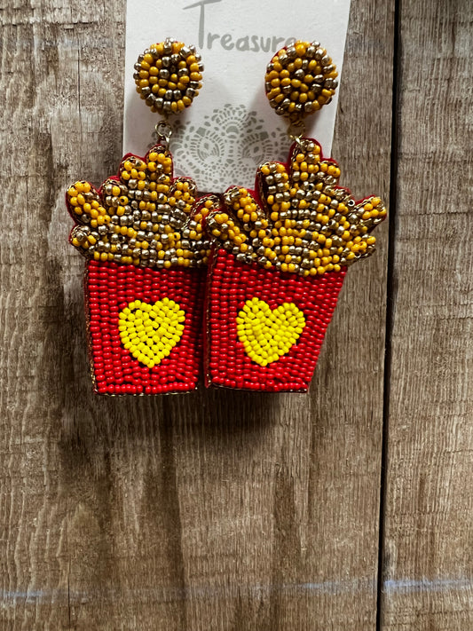 Beaded French Fries