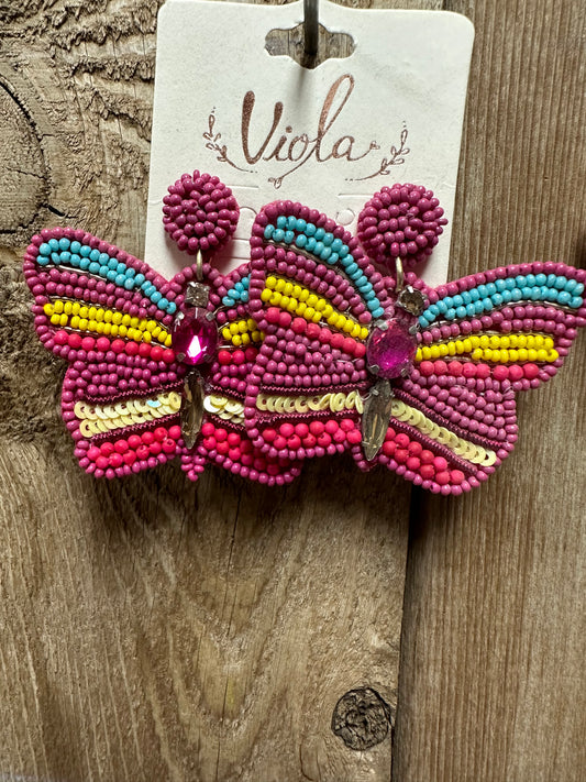 Beaded Butterfly (See other Colors)