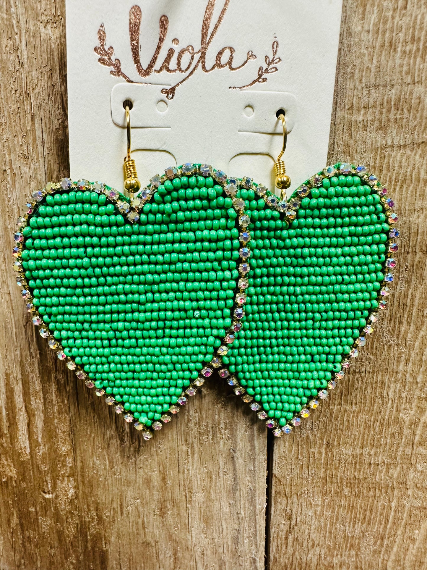 Beaded Heart (See other Colors)