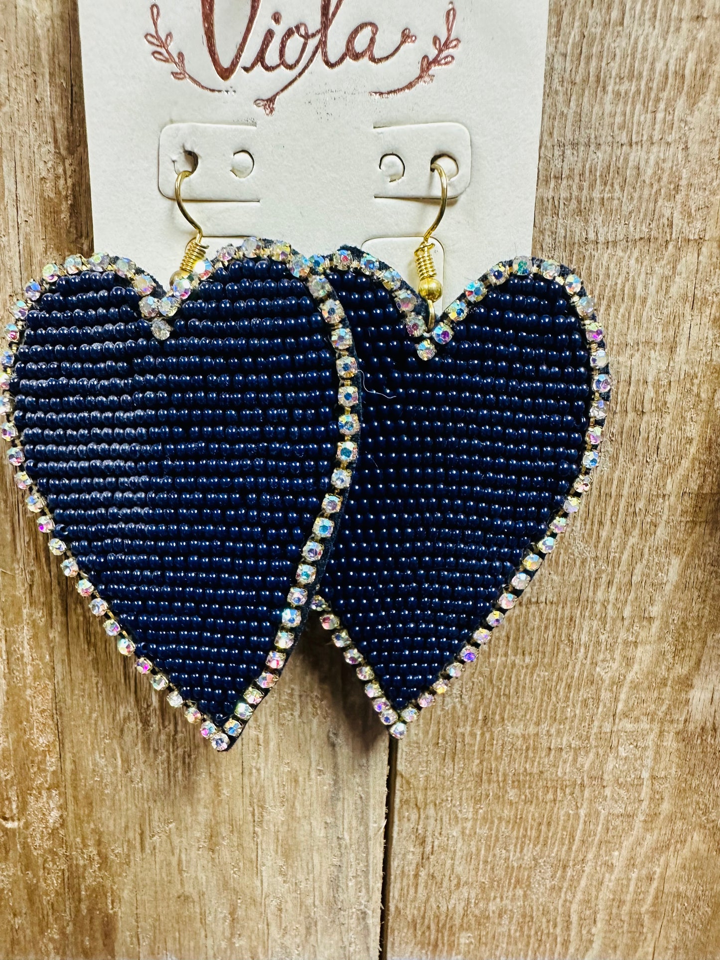 Beaded Heart (See other Colors)