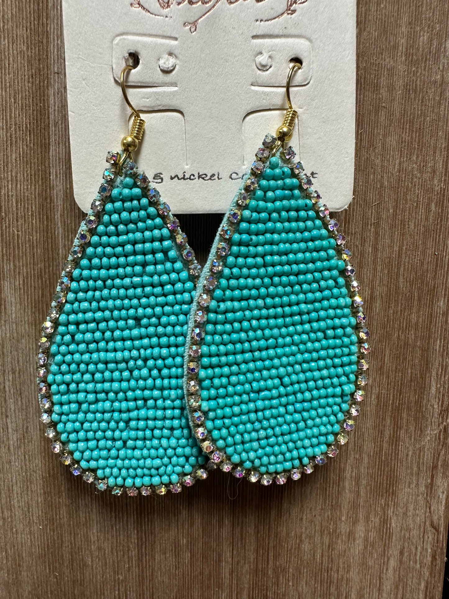 Beaded Tear Drop (See other Colors)