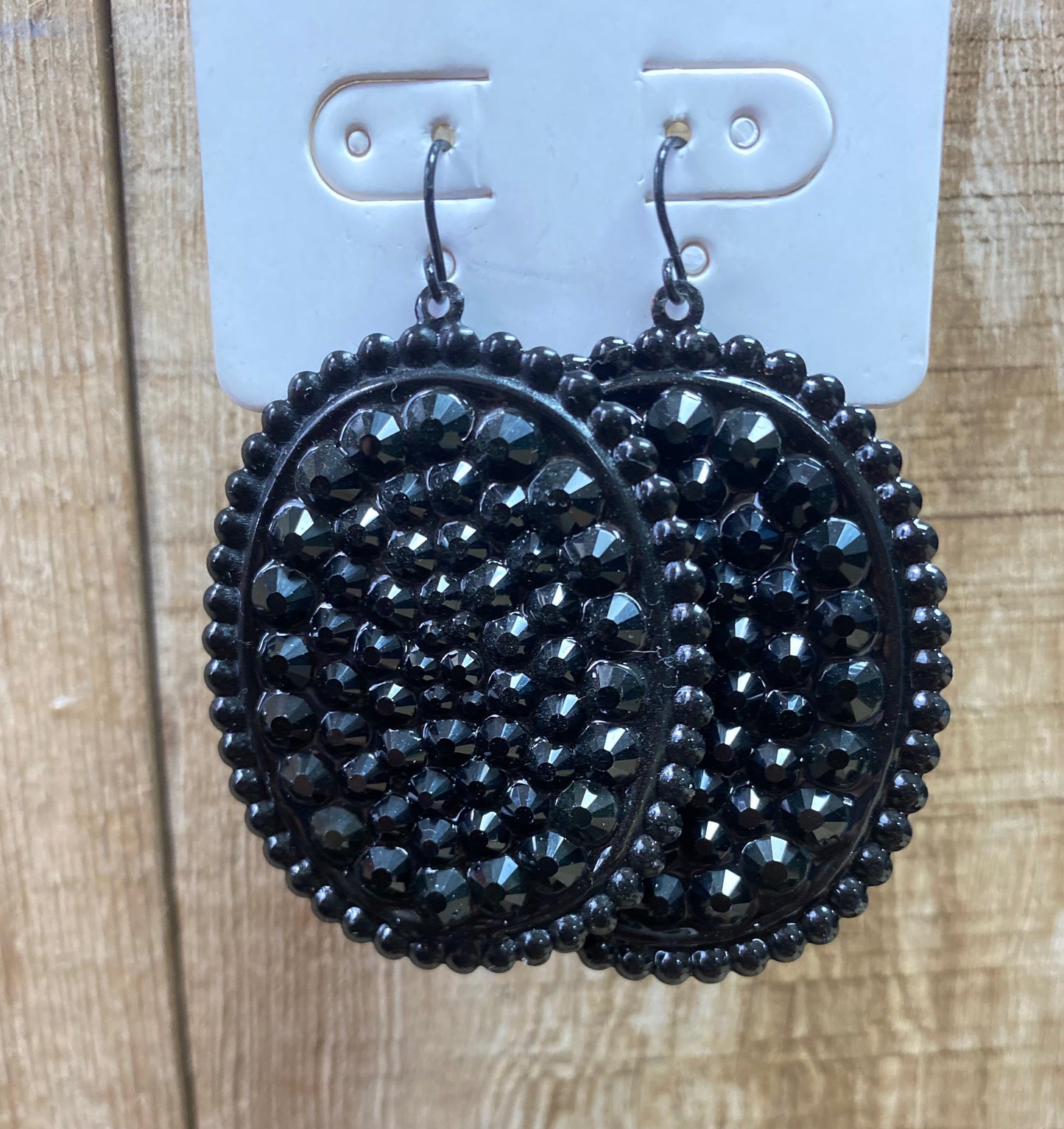 Jeweled Oval Dangles (See other Colors)