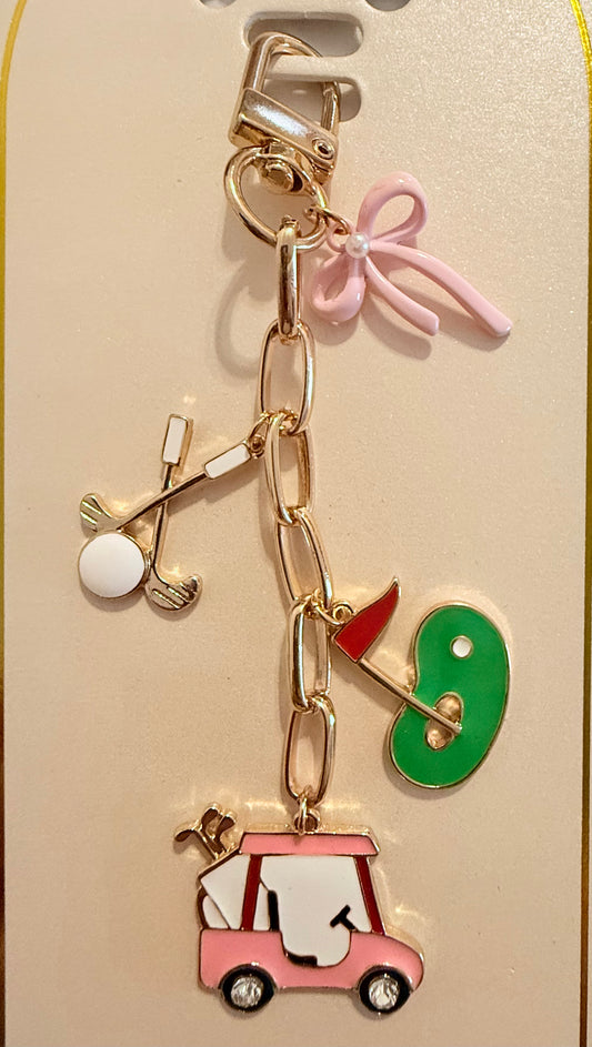 Golf Purse Charms